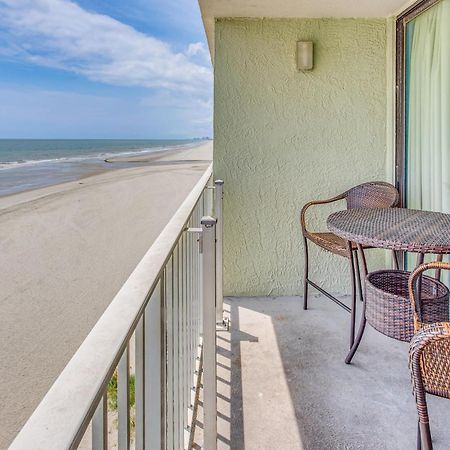 Myrtle Beach Oceanfront Condo With Resort Perks! Exterior photo