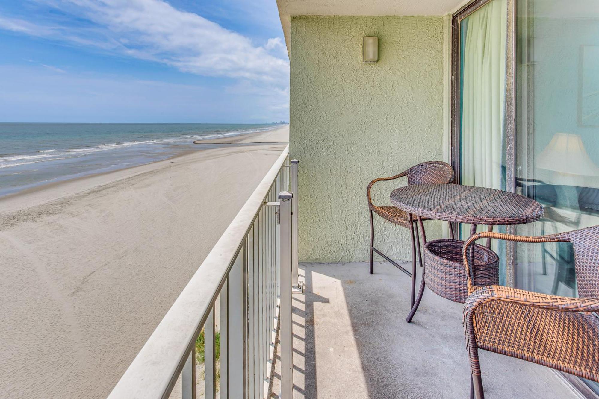 Myrtle Beach Oceanfront Condo With Resort Perks! Exterior photo